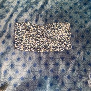 Beautiful blue and white top